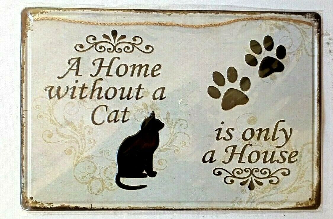 Amazing Cats Tin Signs Bar Retro Wall Hanging Plaque