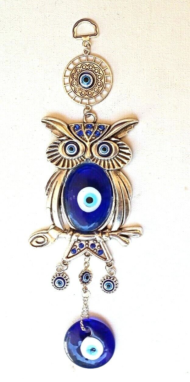 Owl Evil Eye Amulet Talisman