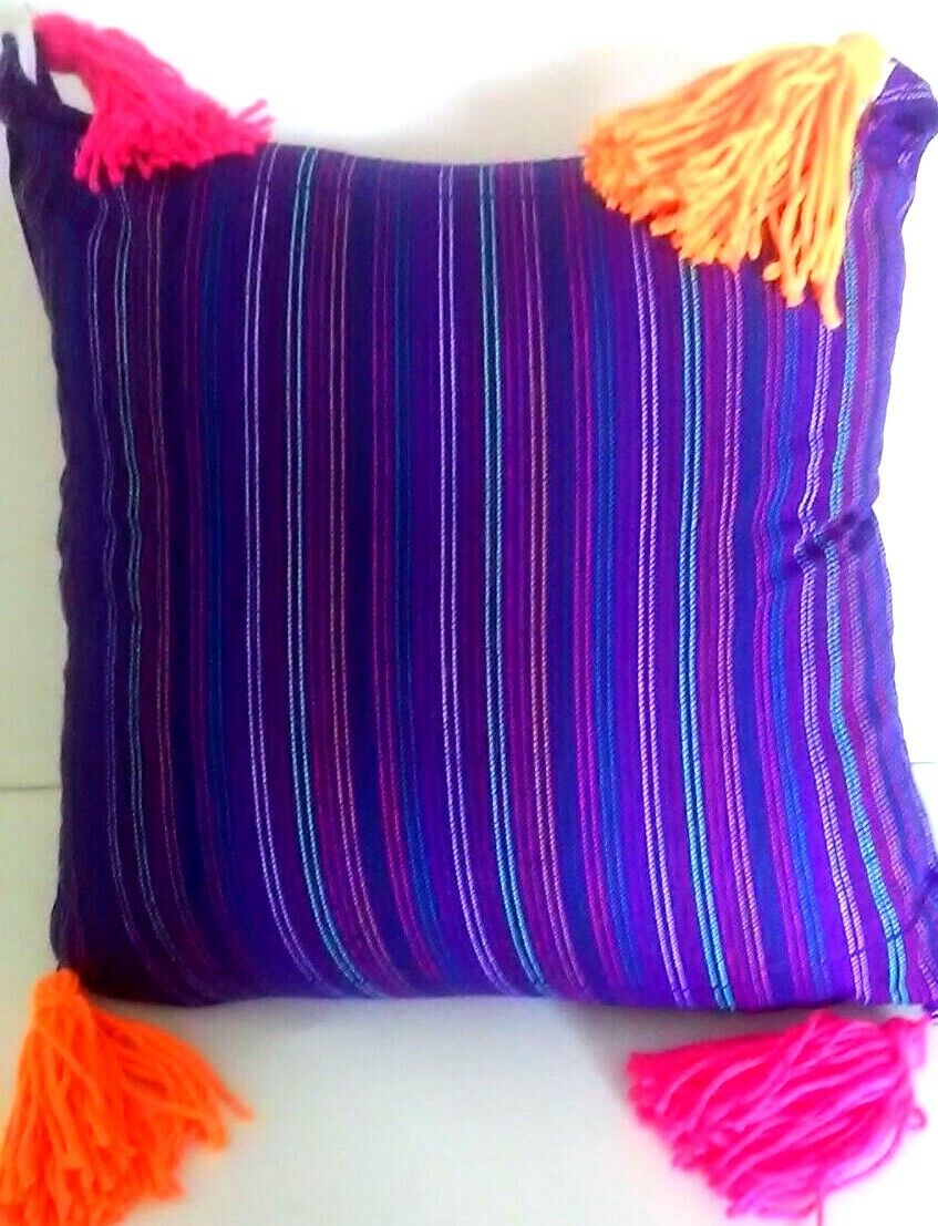 Mexican Handwoven Pillow Case