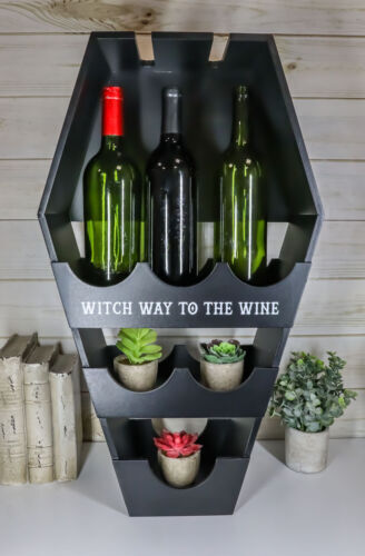 Amazing Witch Gothic Wine Cabinet Shelve