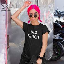 Women Bad Witch Women Tshirt