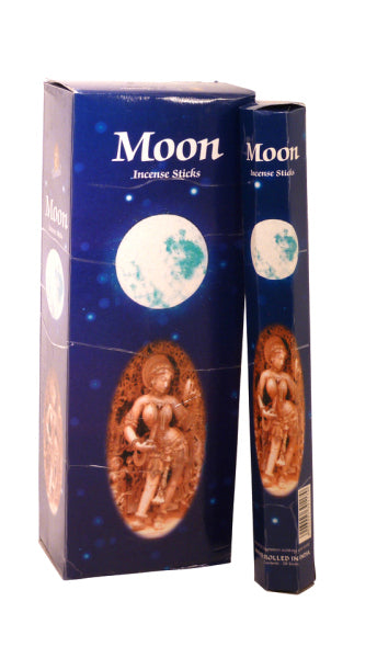 6 x Moon Incense Sticks 120 sticks
