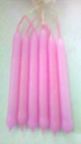 Wicca PINK Whishing 6 Candle Pack