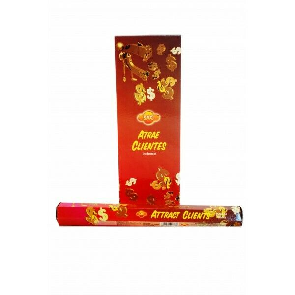 6 x Attract Customers Incense Sticks 120 sticks