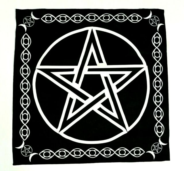 Pentacle Altar Cloth Squared