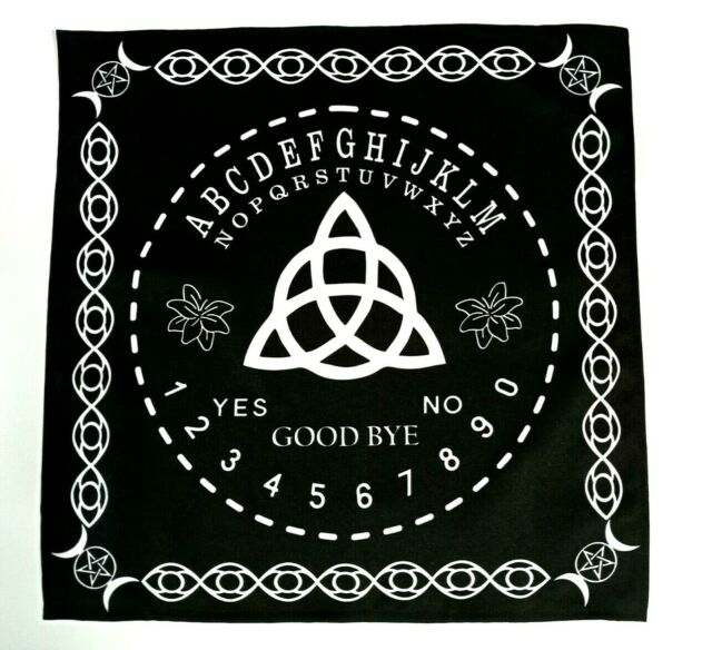 Triquetra Pendulum Mat Board Altar Cloth Squared