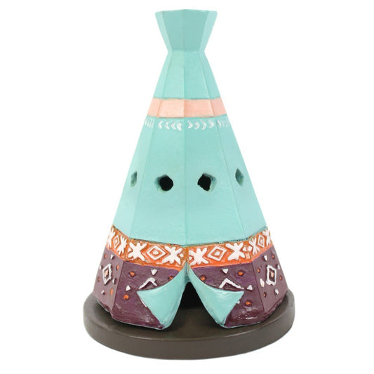 Lovely Bohemian Teepee Incense Cone Holder Burner