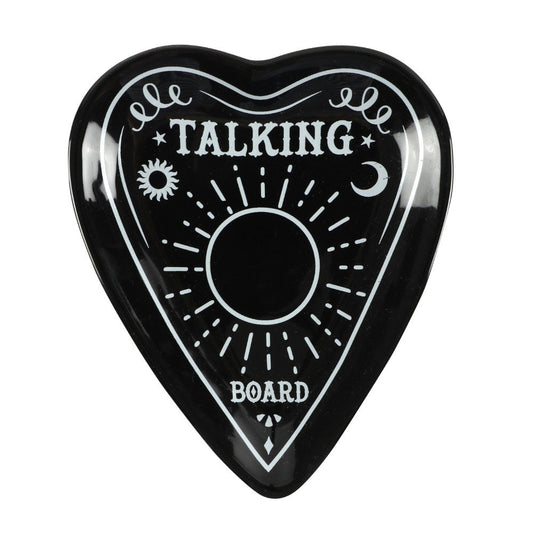 Black Talking Board Planchette Trinket Dish Gothic Jewellery