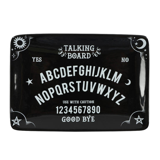 Black Talking Board Ouija Trinket Dish Wicca Gothic Decoration Jewellery Dish