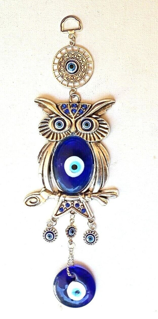 Owl Evil Eye Amulet Talisman