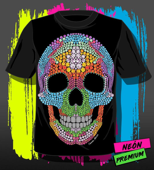 Men Neon Print T-Shirt