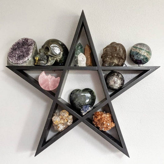 Lovely Wicca Pentacle Shelve