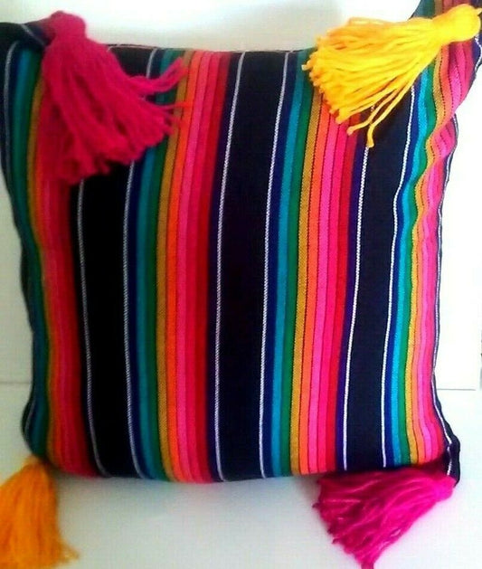 Mexican Handwoven Pillow Case