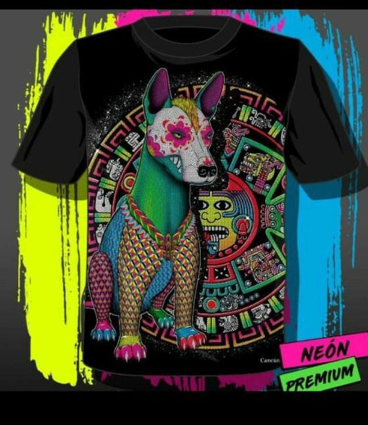 Men Neon Print T-Shirt