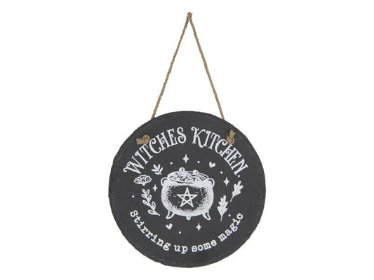 Lovely Wicca Witches Kitchen Wicked Witch Family Hanging Sign