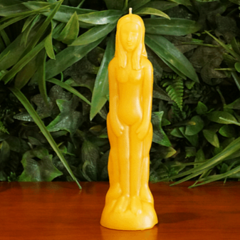 Honey Woman Sweetness Candle Human Figure
