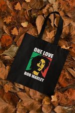 ONE LOVE Bob Marley Tote Handbag