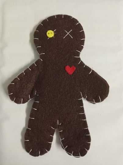 BROWN Wicca Voodoo Doll