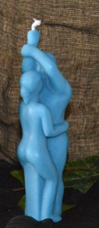 Uniting Couple Candle Human Figure