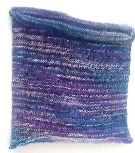 Purple Blue Nepalese Bandanna Dreadlocks Socks