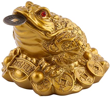 Money Frog XL Feng Shui Figure