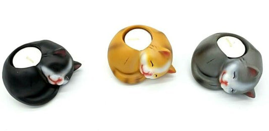 Cute Cat Candle Holder