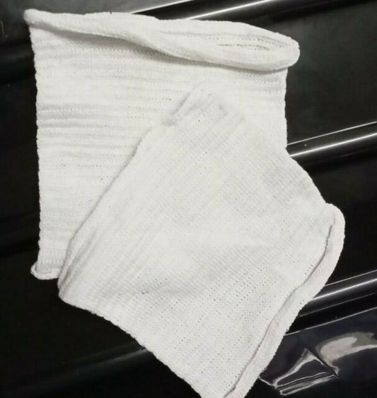 White Nepalese Bandanna Dreadlocks Socks