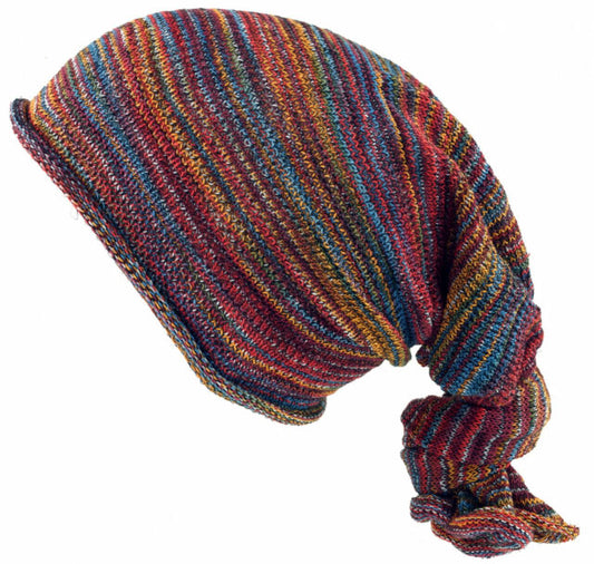 XL RAINBOW Nepalese Bandanna Dreadlocks Socks