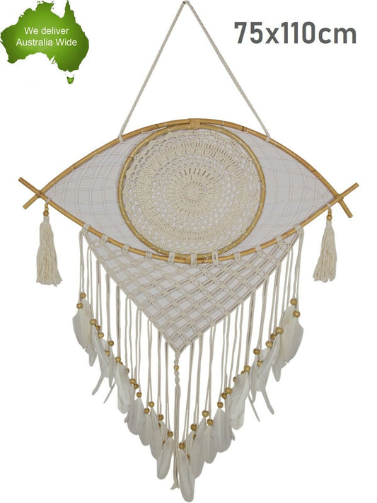 Amazing Evil Eye Dreamcatcher Extra Long Home Bohemian Decoration
