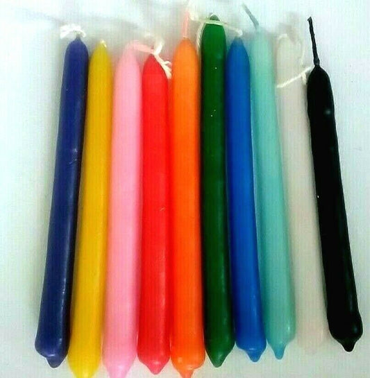 Wicca Whishing Multicolor Candles Pack