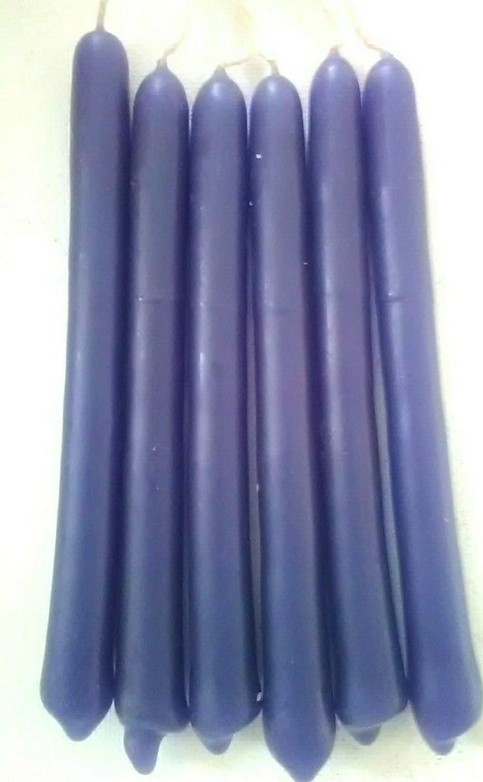 Wicca Whishing PURPLE 6 Candle Pack