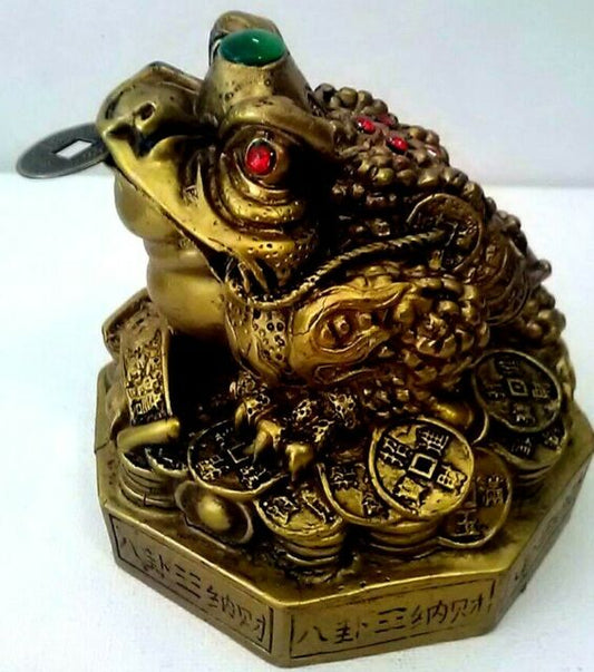 Money Frog Medium Feng Shui Figure