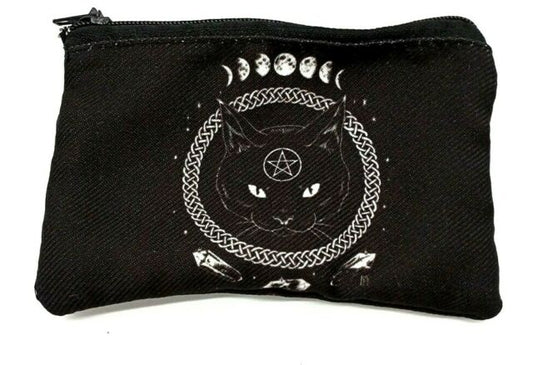 Cat Stamped Purse Bag