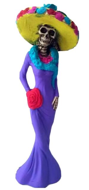 Catrina Day of the Dead Resin Figure