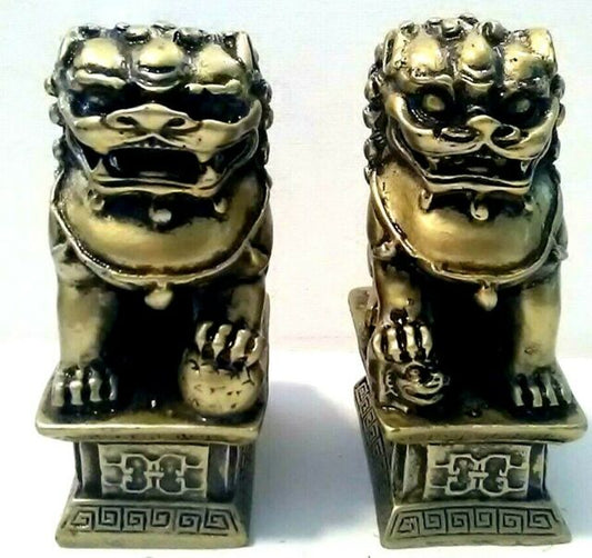 Fu Dogs Feng Shui Figure
