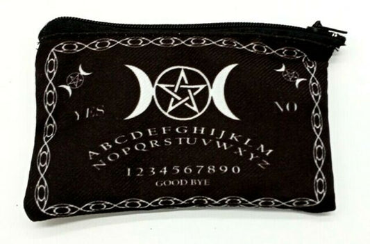 Ouija Stamped Purse Bag