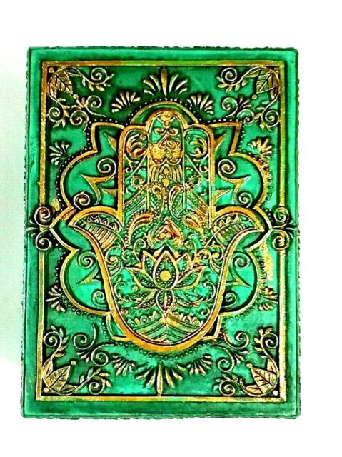 Hamsa Hand Wooden Engraved Box