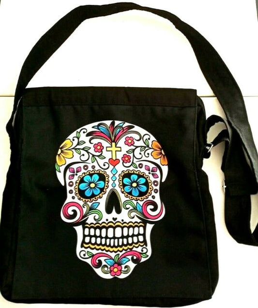 Amazing SUGAR SKULL  Cross Body Bag