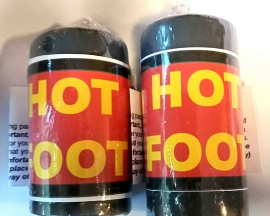 Hot Foot Pillar Candle