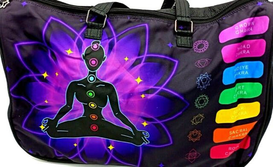 Yoga Chakras Synthetic Gym Bag