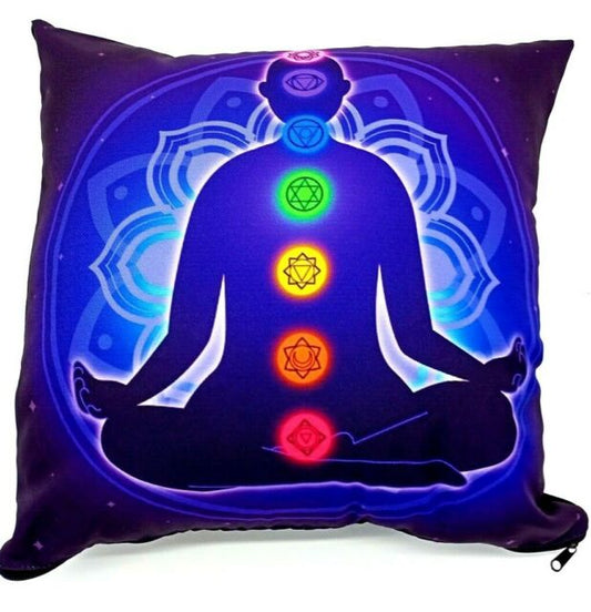 Chakras Meditation Pillow Case