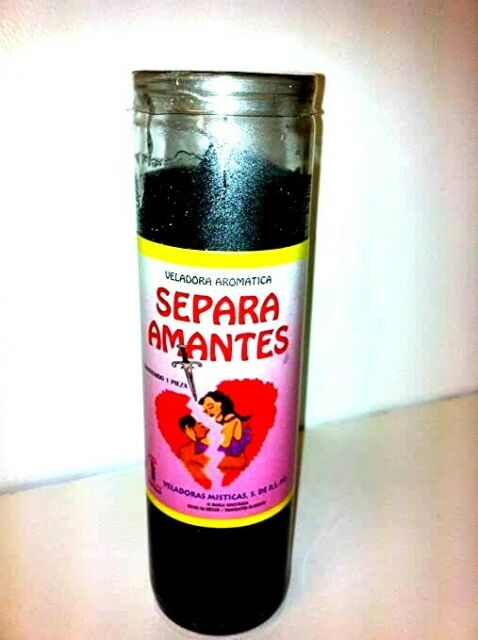 BREAK UP RELATIONSHIPS CEREMONIAL CANDLE 7 DAYS GLASS CANDLE