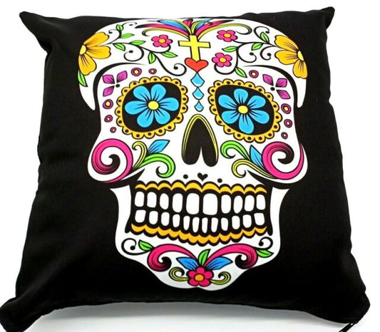 Sugar Skull Pillow Case