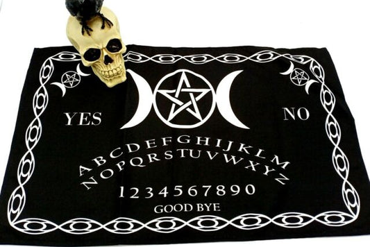 Triple Moon Ouija Board Altar Cloth