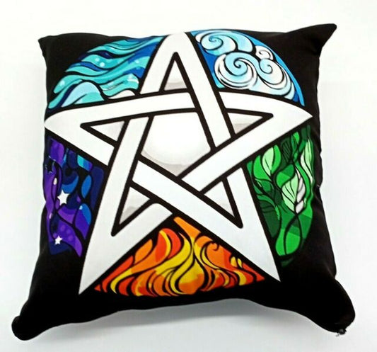 Pentacle Elements Pillow Case