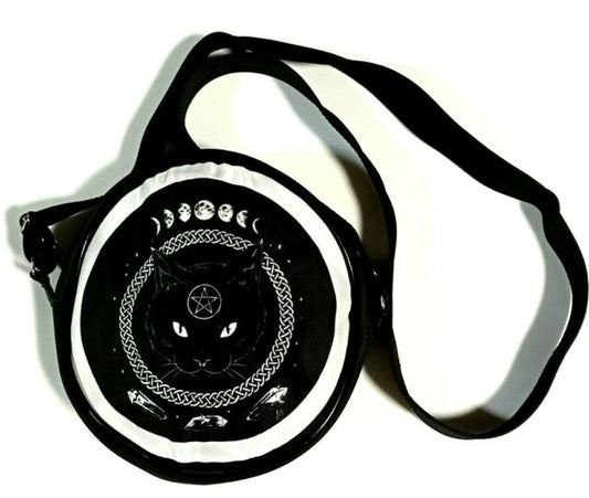 Cat Cross Body Round Handbag