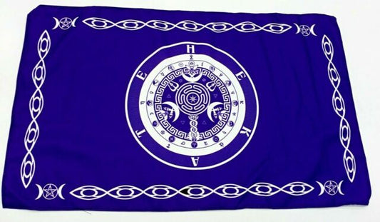 Purple Hecate Wheel Board Mat