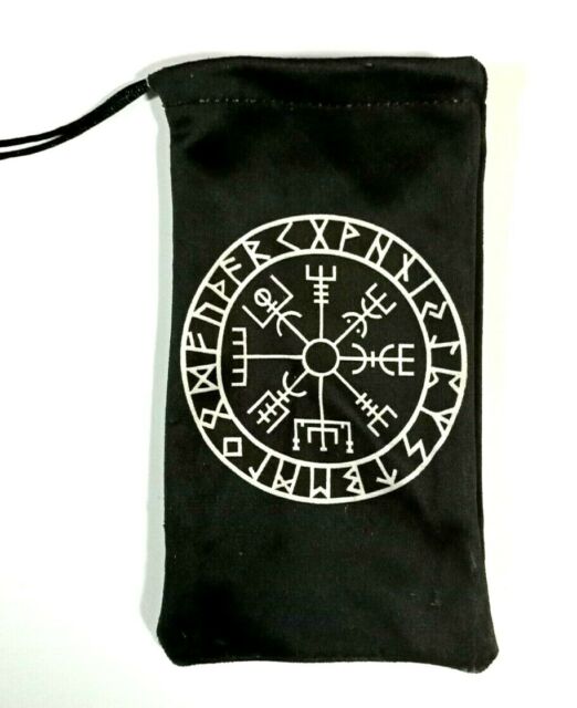 Runes Wheel Printed Tarot Bag