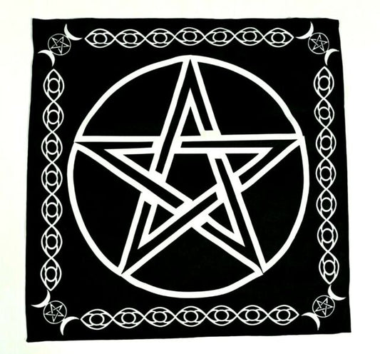 Pentacle Altar Cloth Squared
