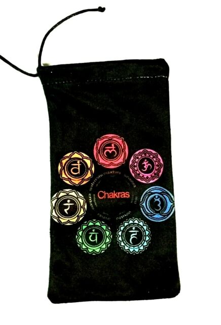 Chakras Wheel Printed Tarot Bag